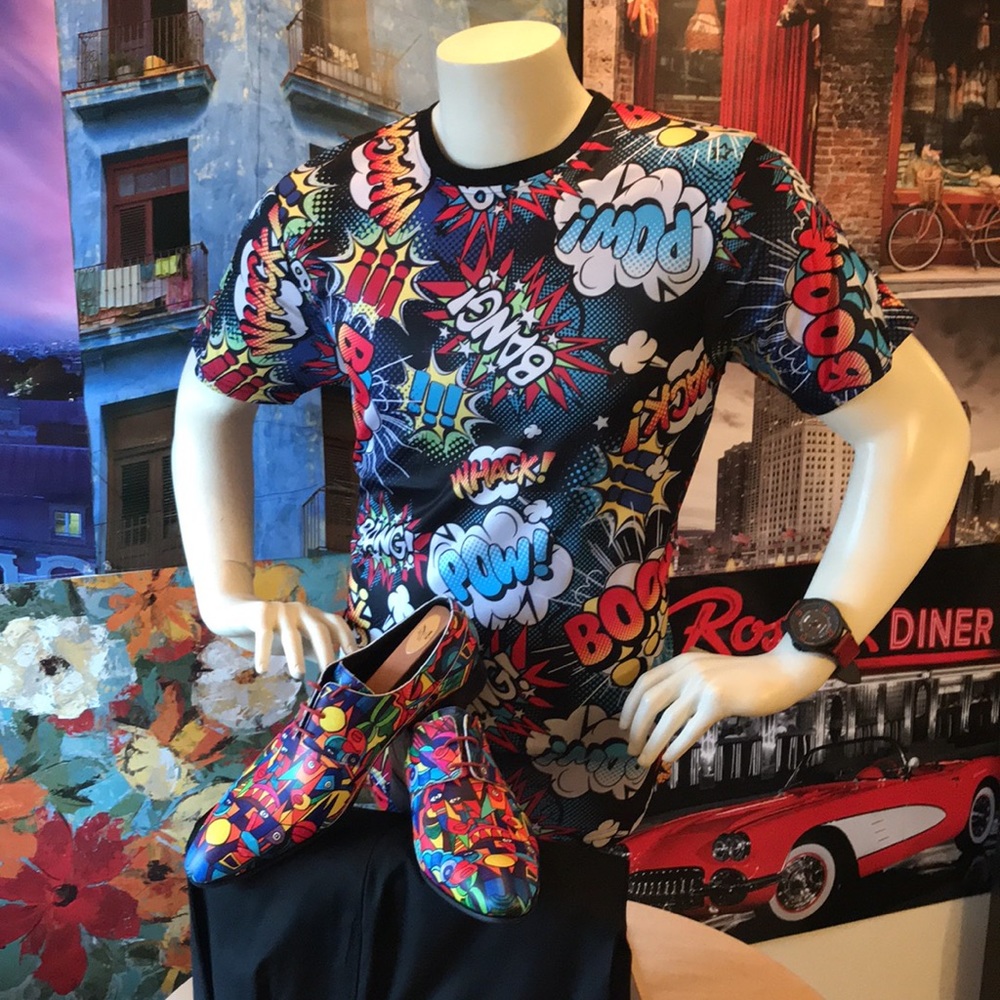 OH Snap colorful tee